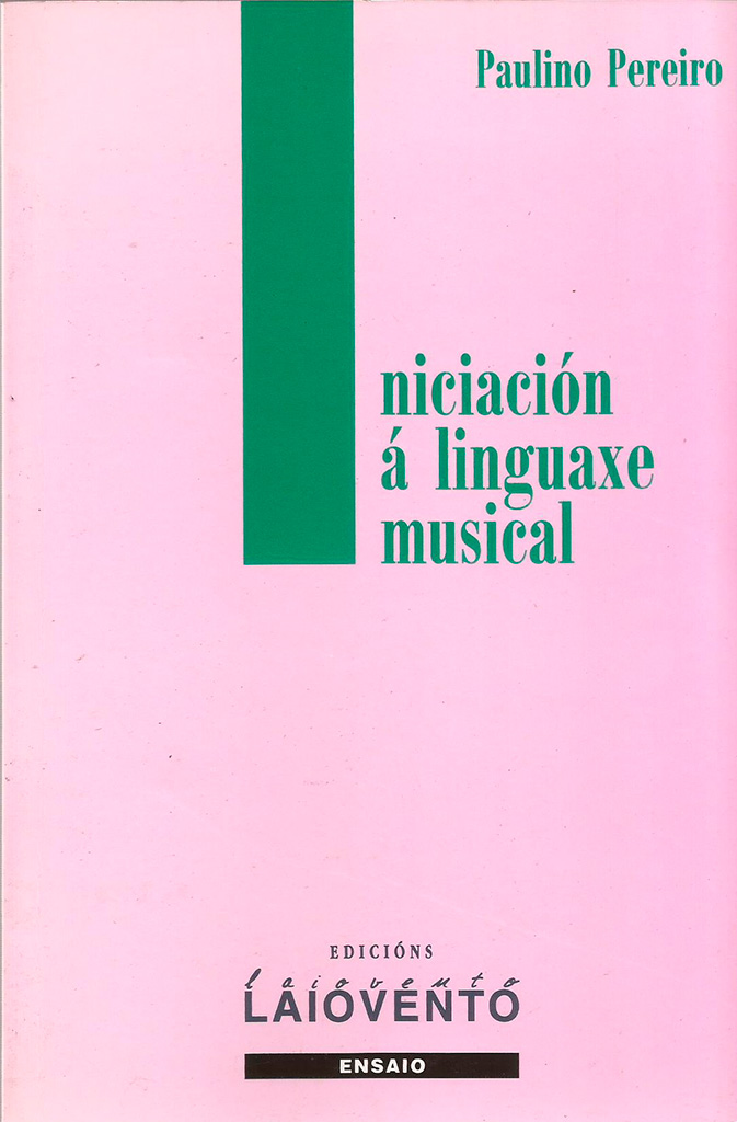 INICIACIÓN Á LINGUAXE MUSICAL - Capa do libro