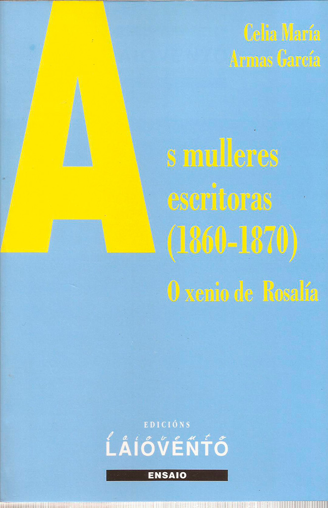 AS MULLERES ESCRITORAS (1860-1870) - Capa do libro