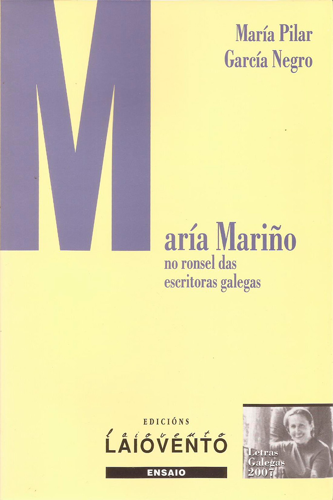 MAR&Iacute;A MARI&Ntilde;O NO RONSEL DAS ESCRITORAS GALEGAS - Capa do libro