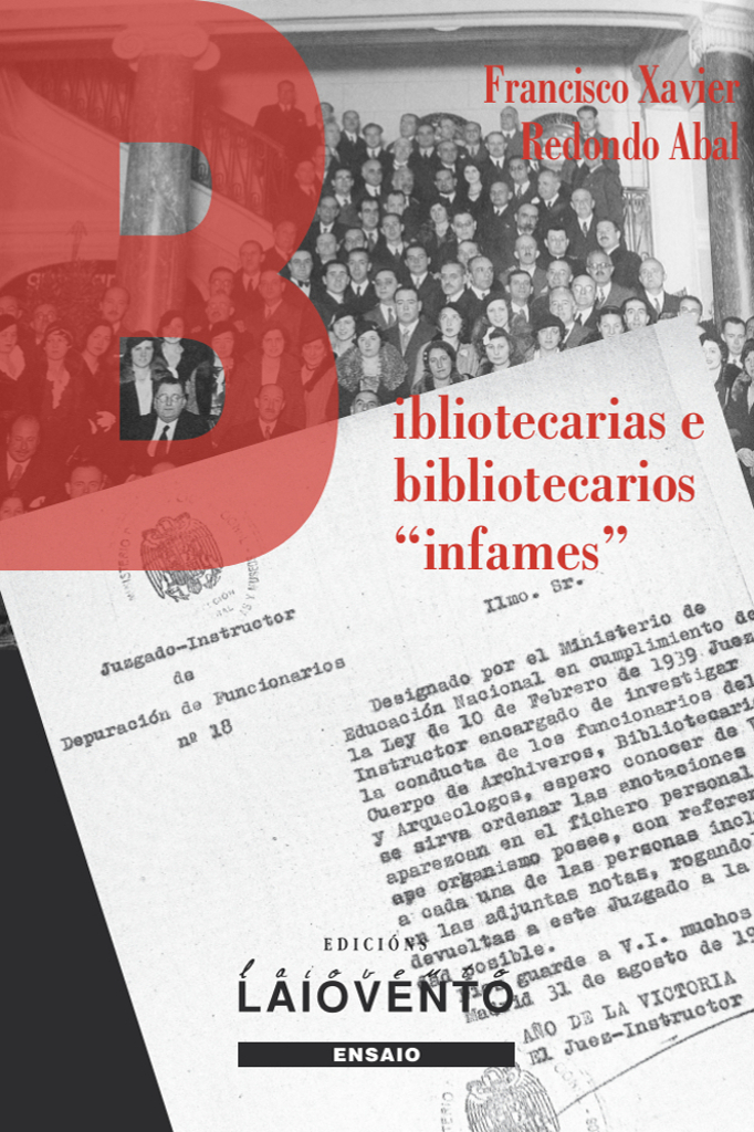 BIBLIOTECARIAS E BIBLIOTECARIOS "INFAMES" - Capa do libro