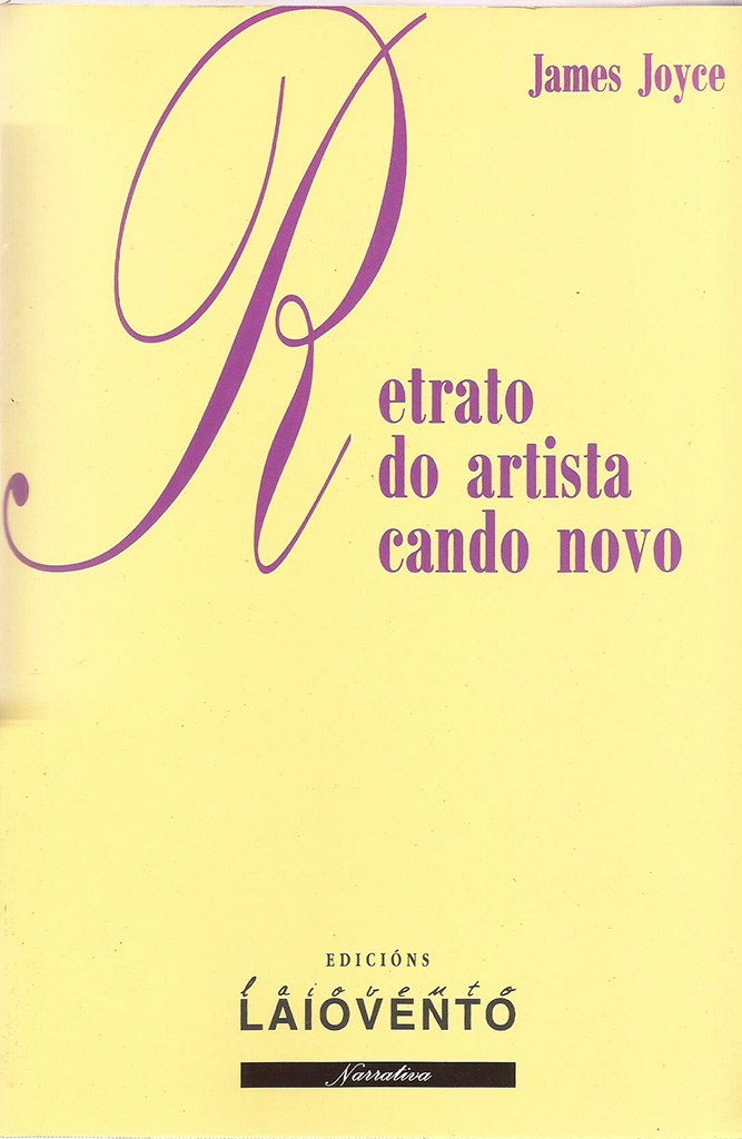 RETRATO DO ARTISTA CANDO NOVO - Capa do libro